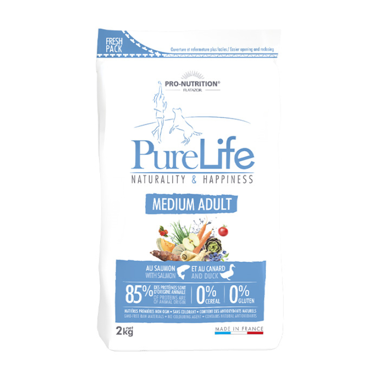 PURE LIFE ADULTO MEDIANO 2kg