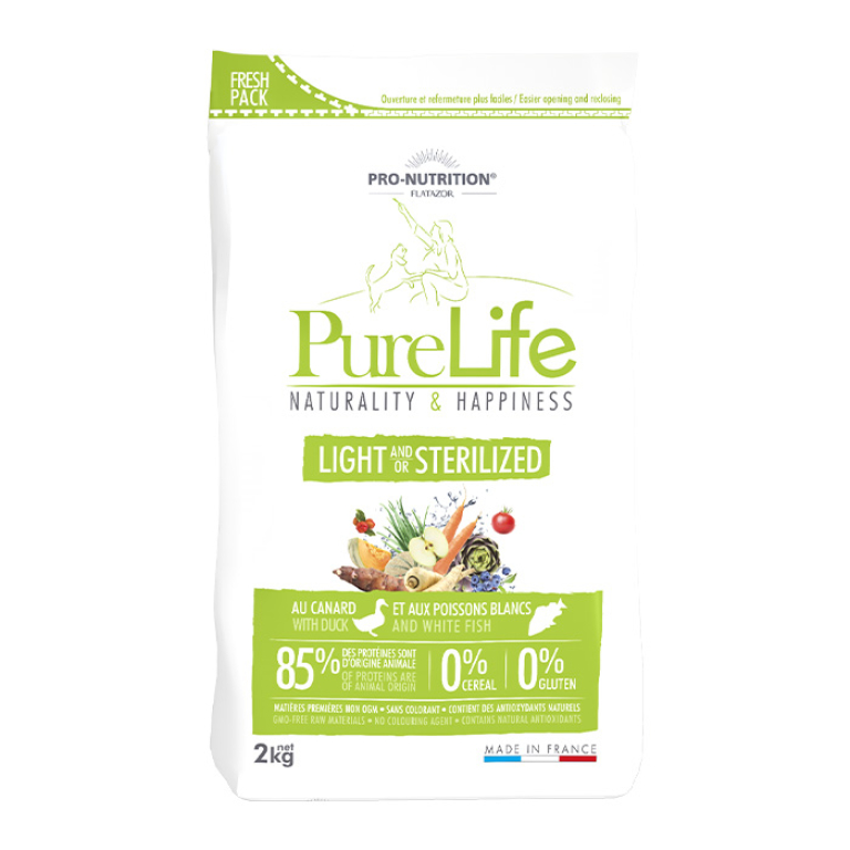 PURE LIFE LIGHT/ESTERILIZADO 2kg