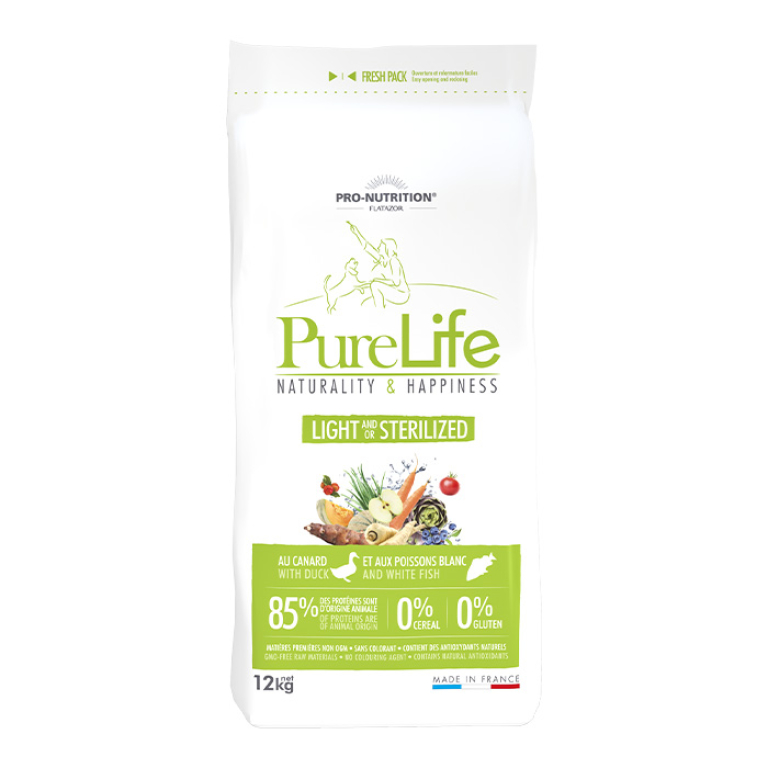 PURE LIFE LIGHT/ESTERILIZADO 12kg