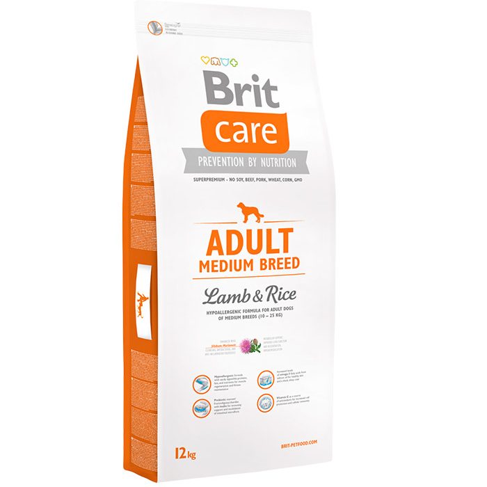 ADULT MEDIUM BREED LAMB & RICE - 12 Kg