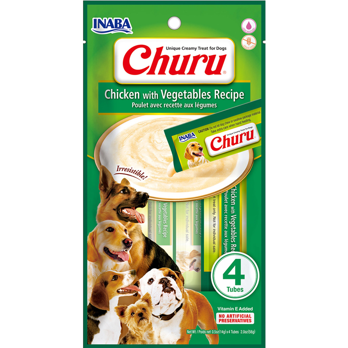 Inaba - DOG CHURU™ CHICKEN WITH VEGETABLES