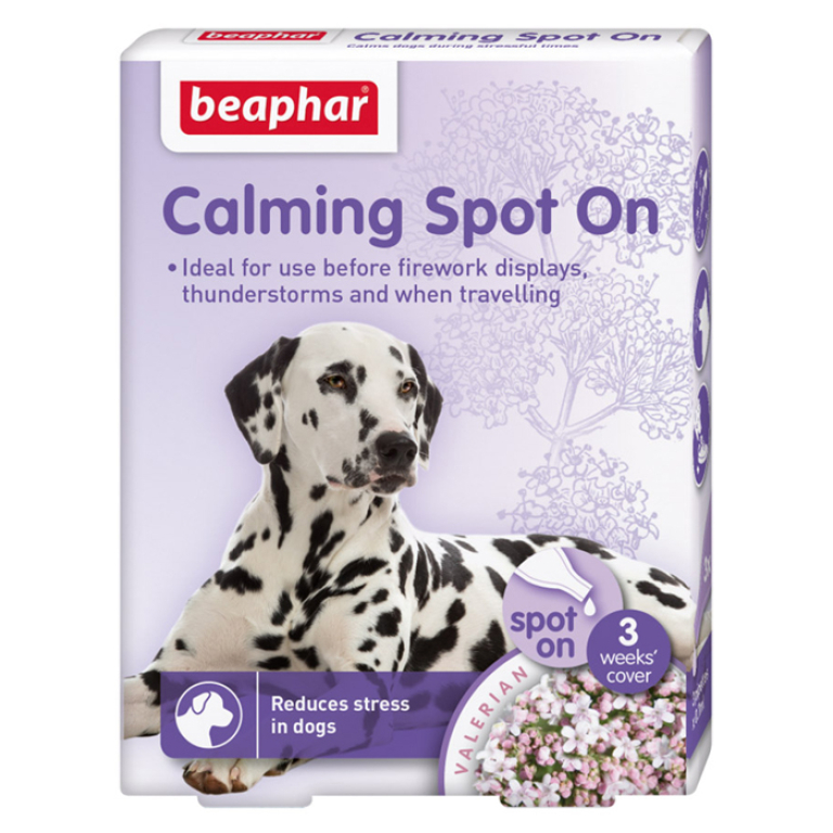 PIPETA CALMANTE NATURAL CALMING PARA PERROS X 3 UN
