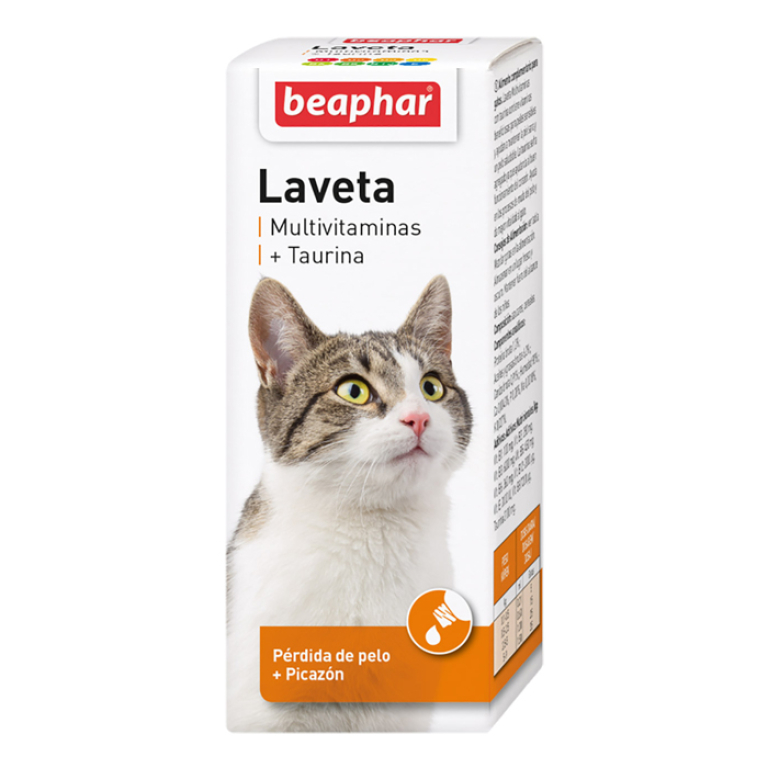 LAVETA TAURINA MULTIVIT PARA GATOS - 50 ML